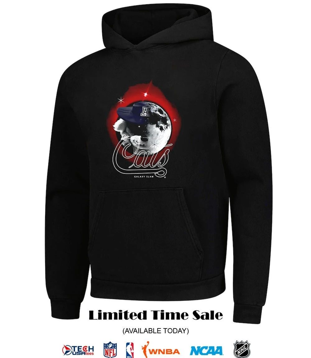 SLAM Galaxy Cats Half Wilbur Half Moon shirt by slamgoods