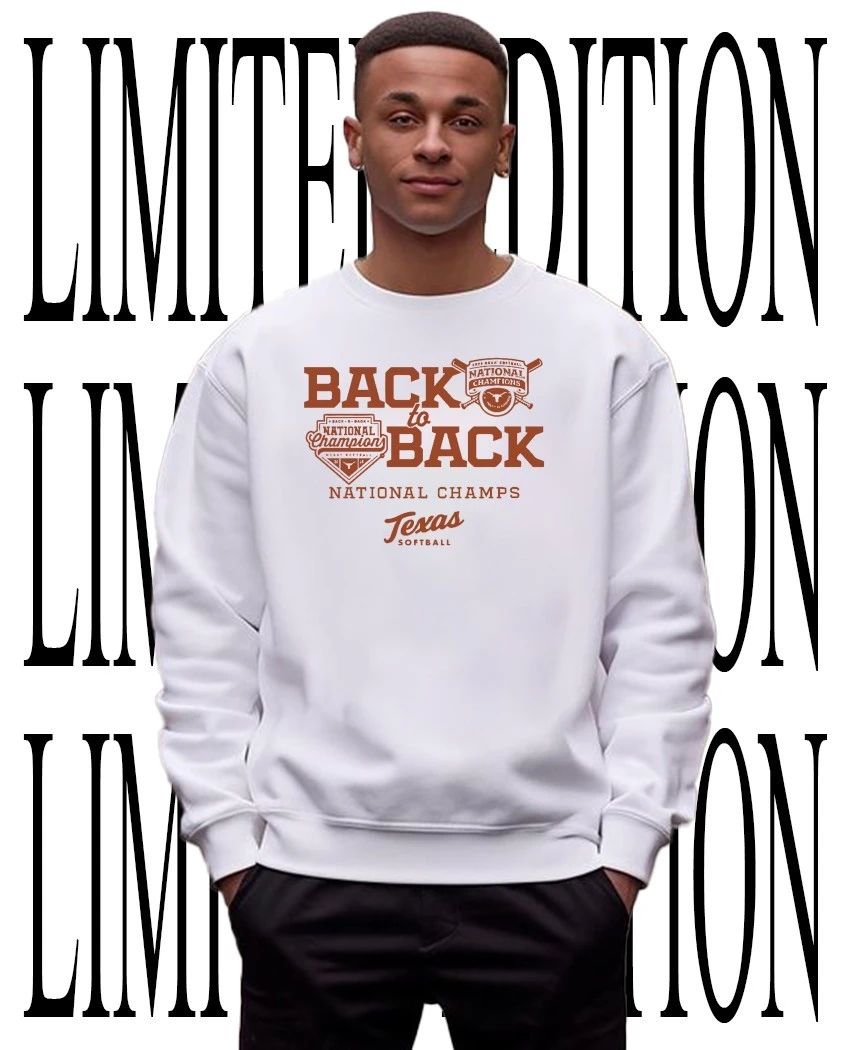 Texas Longhorns Softball Back-To-Back National Champions 2026 shirt