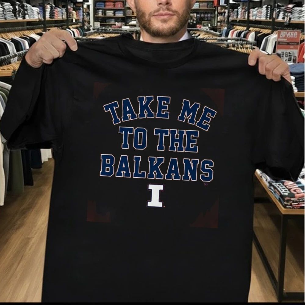 Illinois Basketball Take Me To The Balkans Shirt