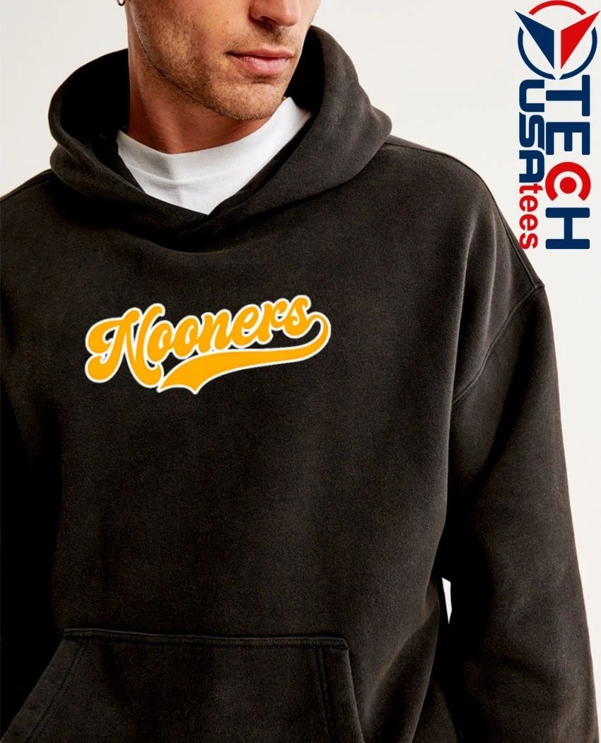 Nooners script logo shirt