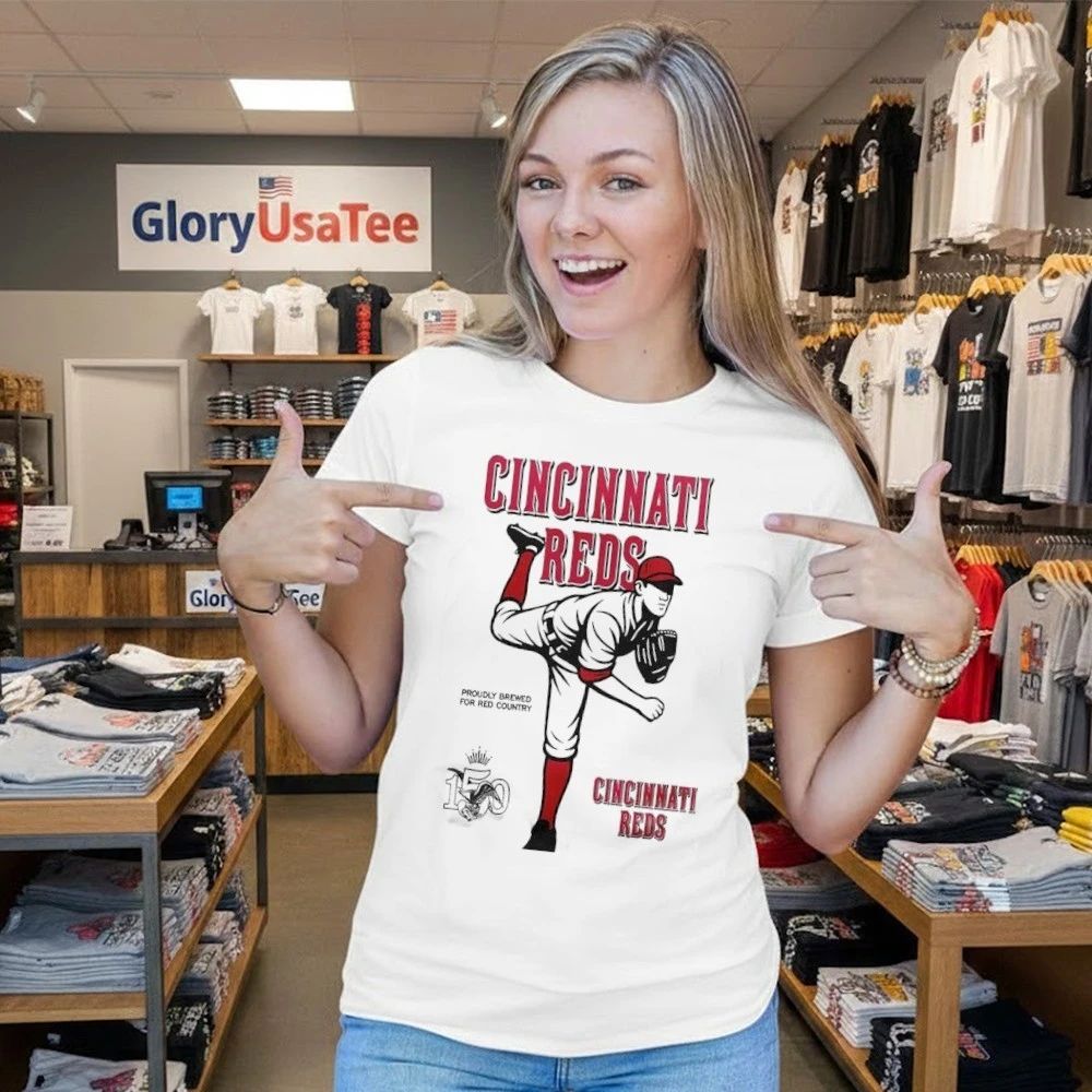 Cincinnati Reds Budweiser 150 Years 2026 Shirt