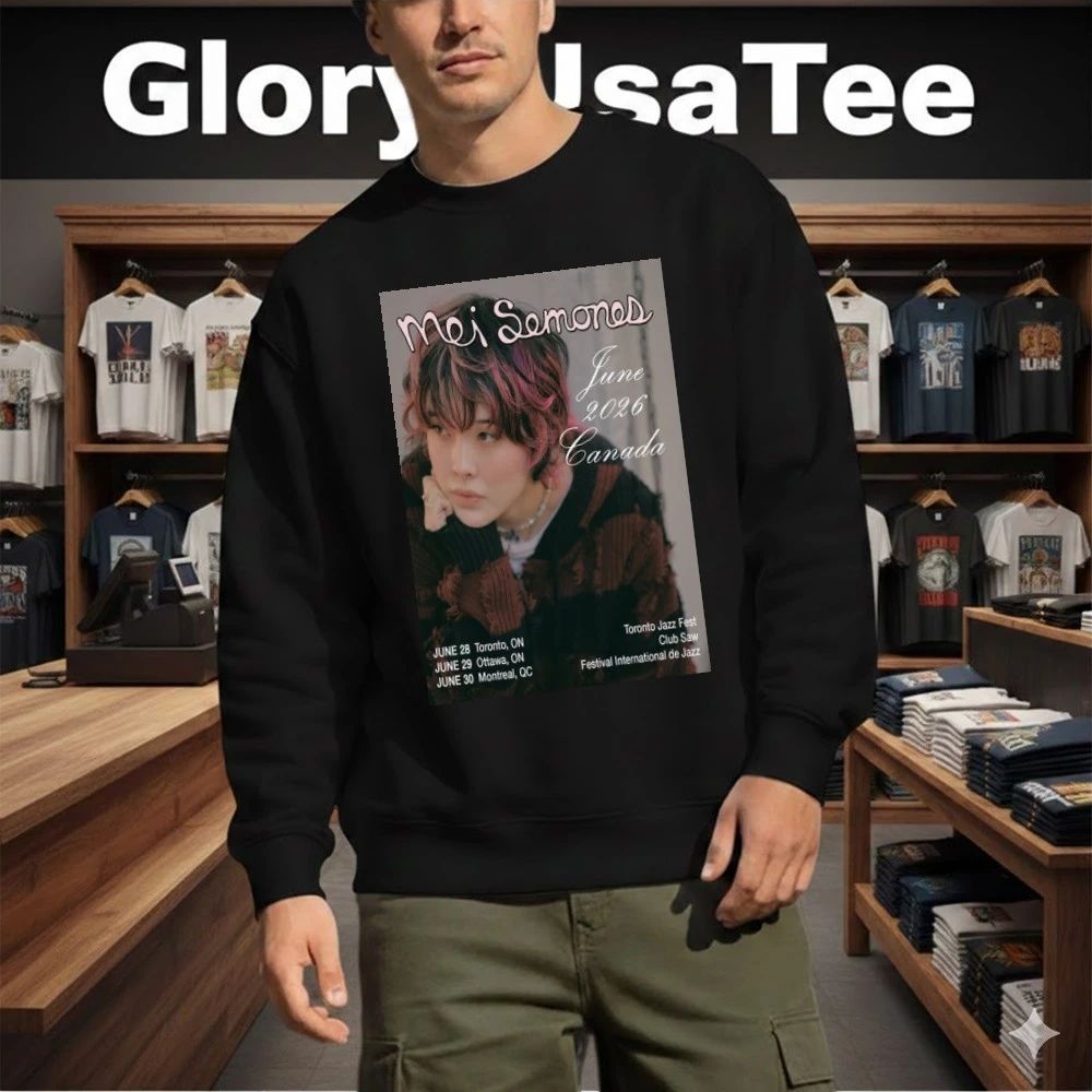 Mei Semone June 2026 Tour Canada Poster Shirt
