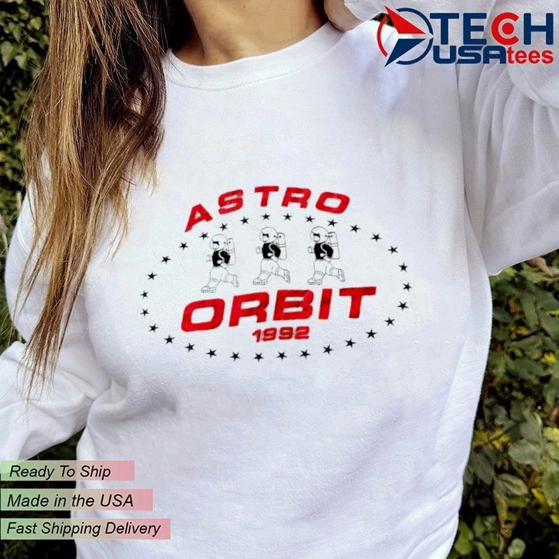 Astro Orbit 1992 logo shirt