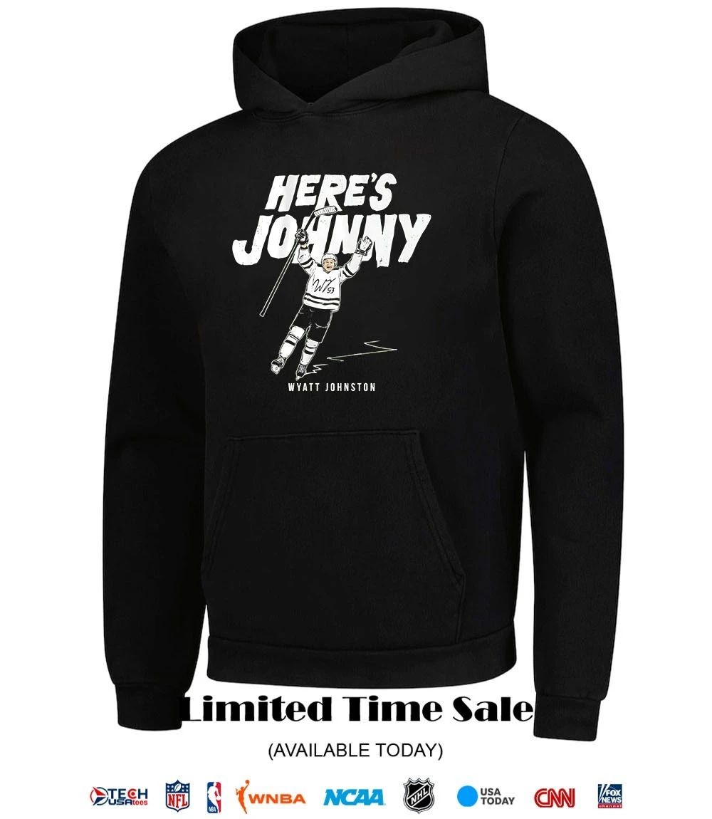 Here’s Johnny Dallas Stars Wyatt Johnston signature shirt