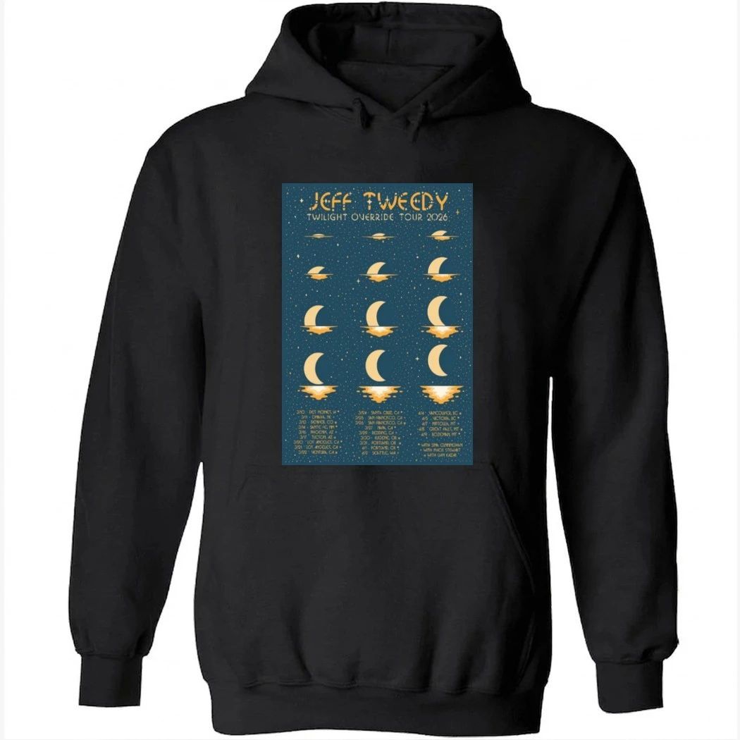 Jeff Tweedy Band Twilight Override Tour 2026 Poster Shirt
