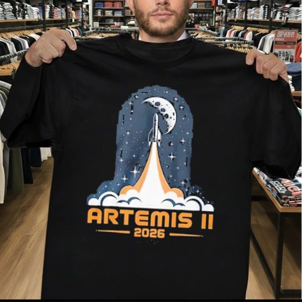Artemis II Moon Launch 2026 Mission Shirt
