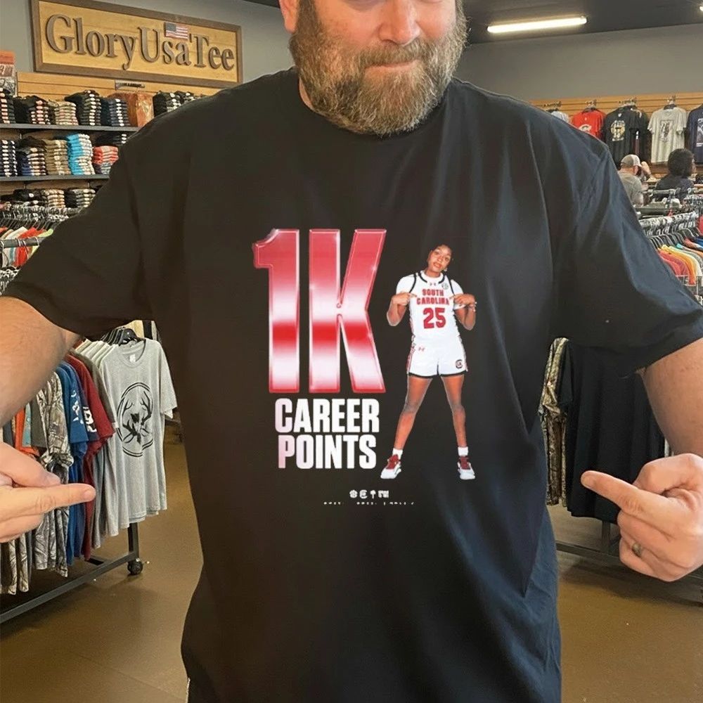 Congrats Raven Johnson To South Carolina Gamecocks Reaching 1000 Career Points Shirt