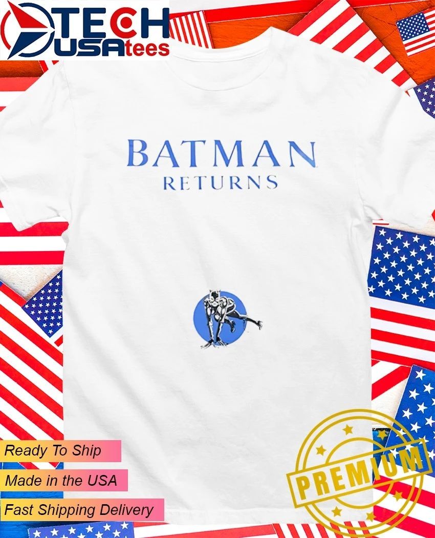 Catwoman returns 1992 logo shirt