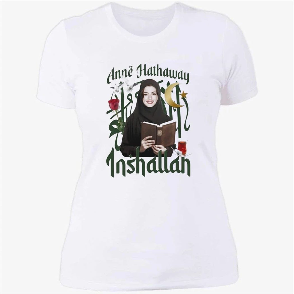 Actor Inshallah Anne Hathaway Shirt