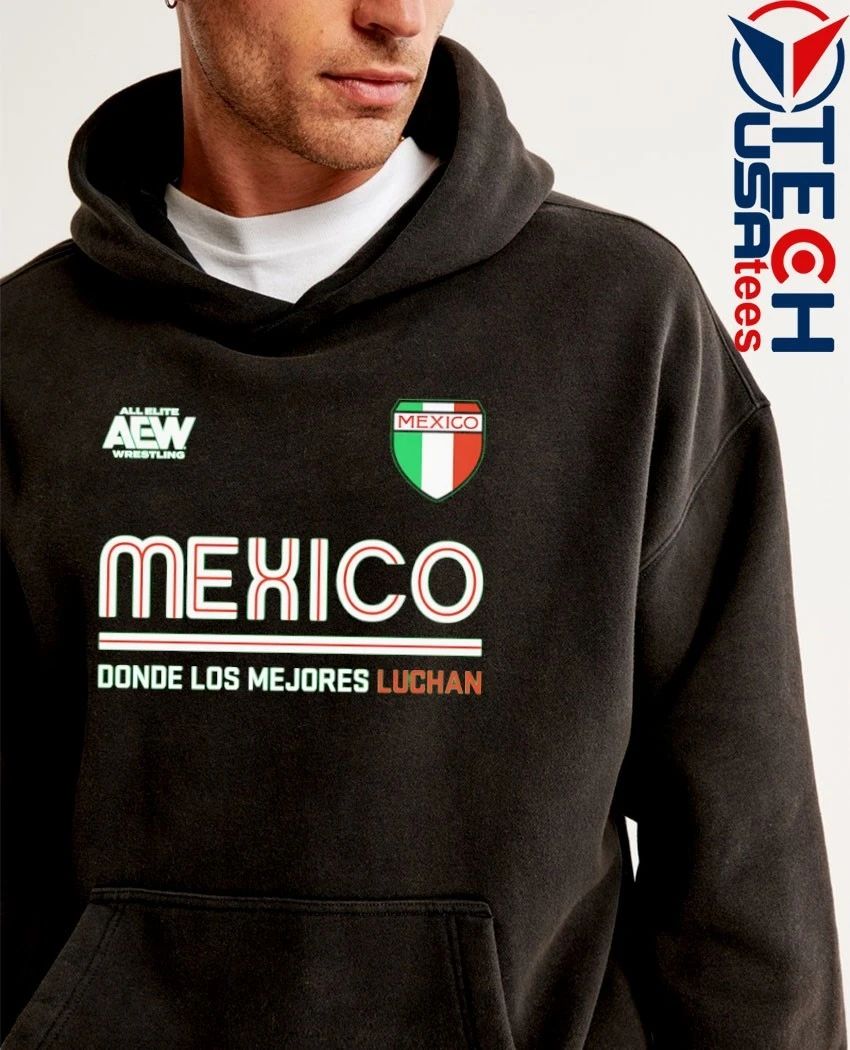 AEW Tournament Soccer Mexico where the best wrestle shirt