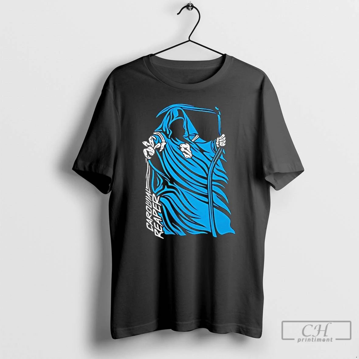 Classic Carolina Reaper Grim Reaper Bryce Young Carolina Panthers T Shirts