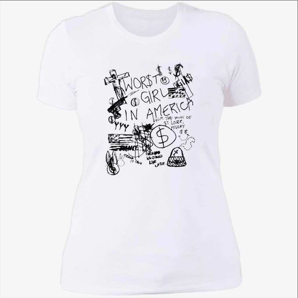 Worst Girl In America Sharpie 2026 Shirt