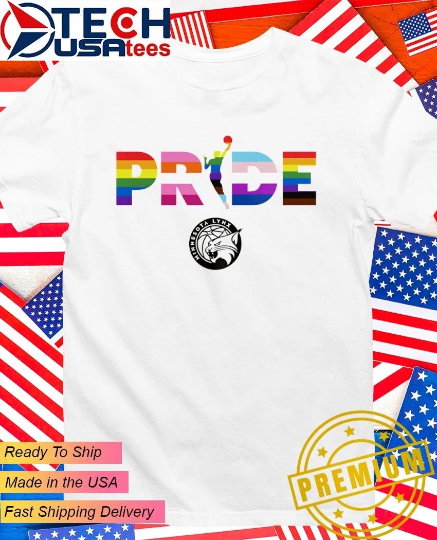 Minnesota Lynx WNBA Pride logo shirt