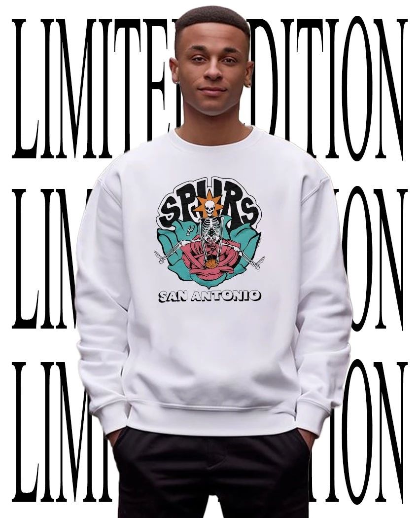 Grateful Dead x NBA San Antonio Spurs Skeleton shirt