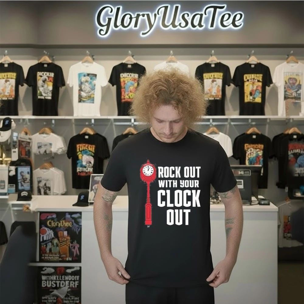 Chase Burns Rock Out With Your Clock Out Shirt