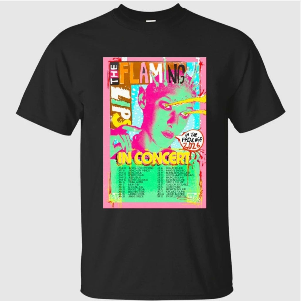 The Flaming Lips in Concert in The Greak Age 2026 Live Shirt