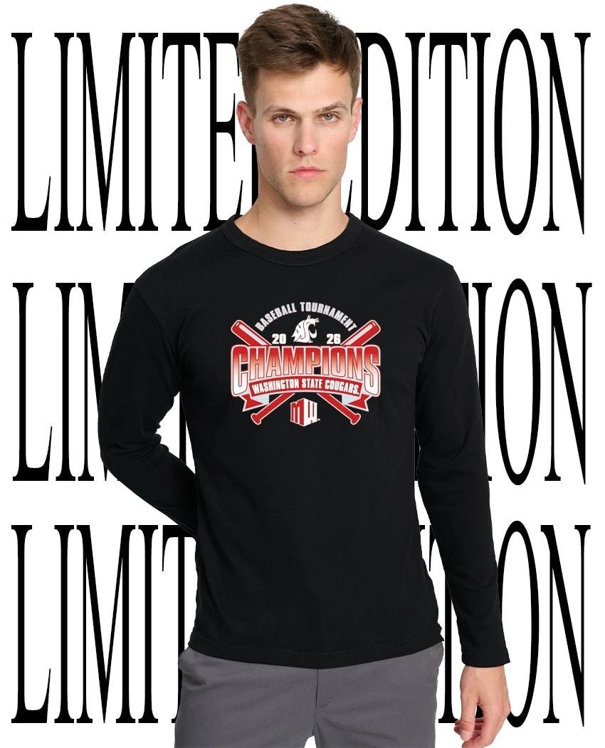 NCAA Washington State Cougars Baseball Champions 2026 shirt