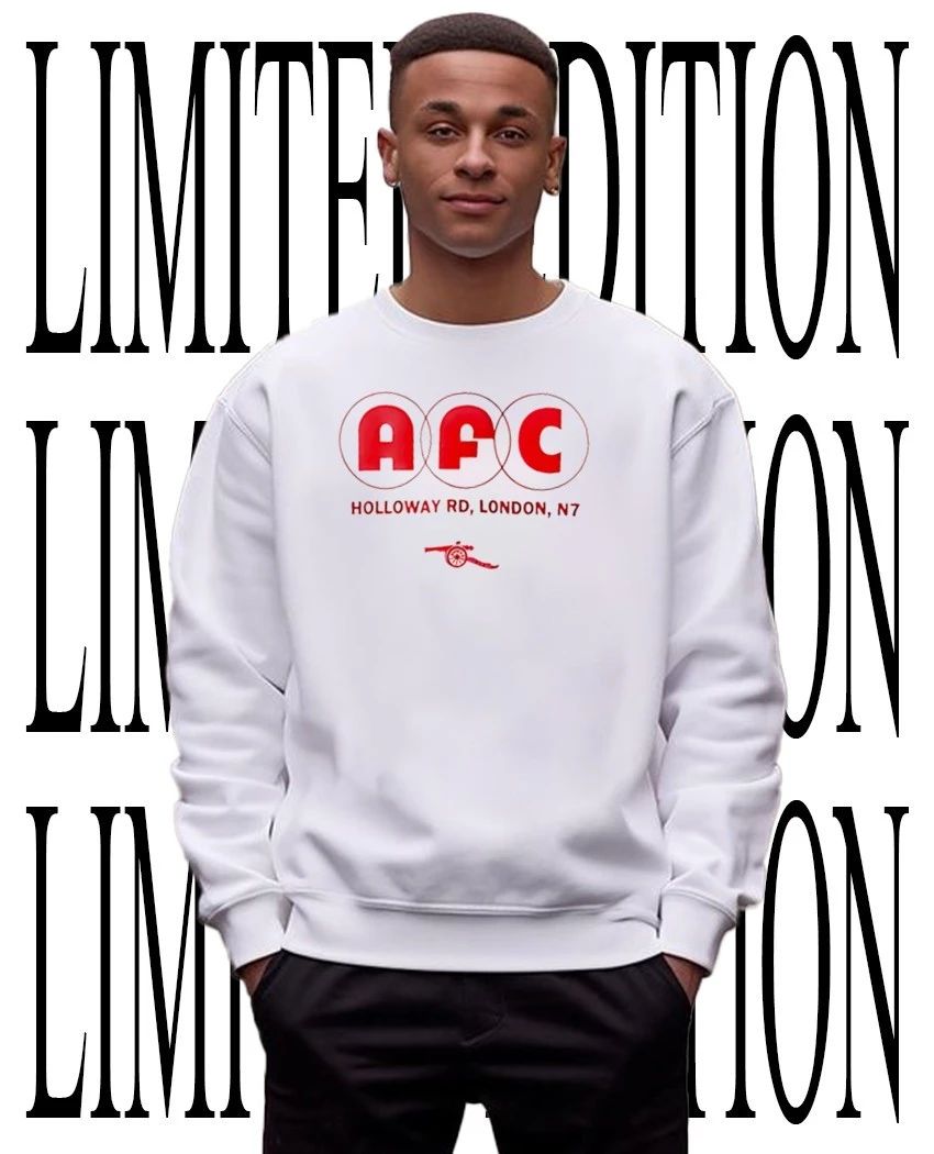AFC Arsenal F.C. Holloway RD London N7 logo shirt