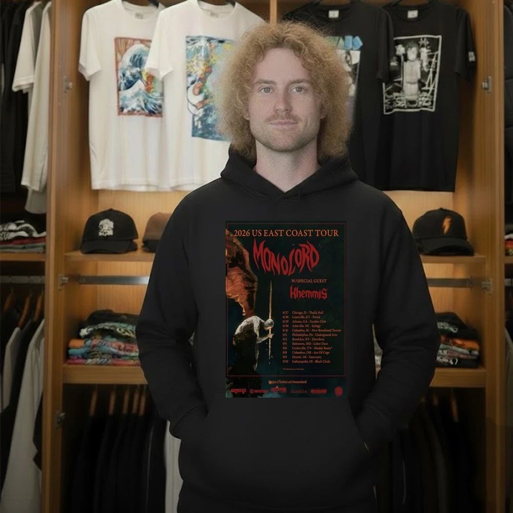 Khemmis With MONOLORD 2026 US East Coast Tour Shirt