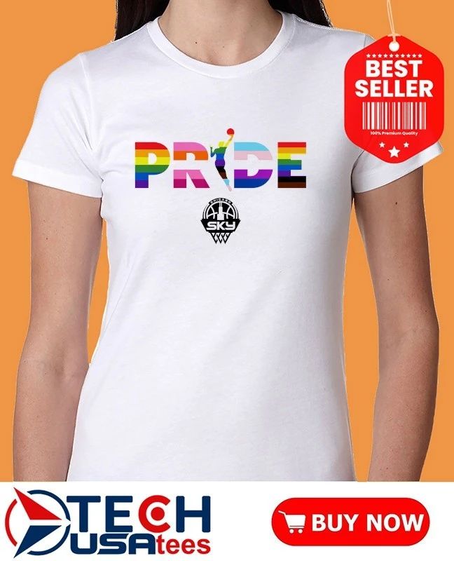 Chicago Sky WNBA Pride logo shirt