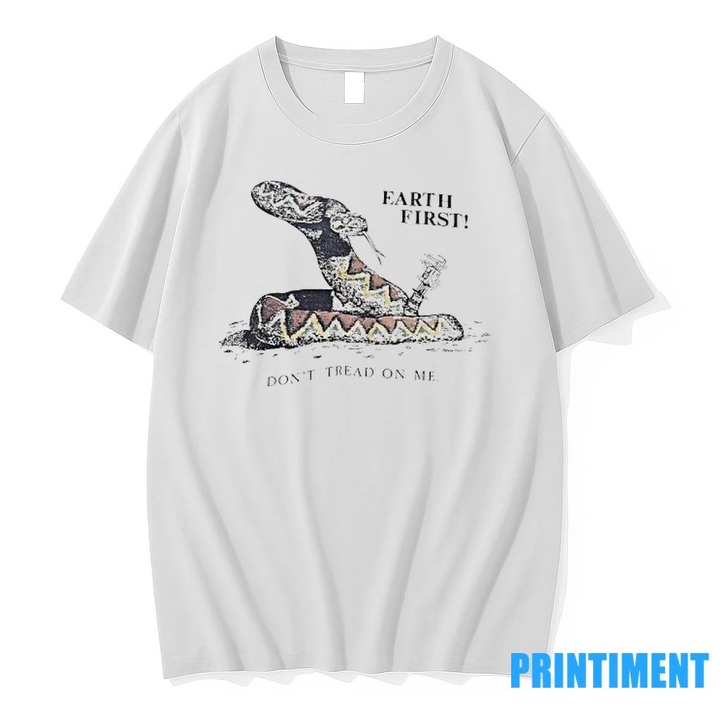 Snake Earth First Dont Tread On Me Tshirts Sweater