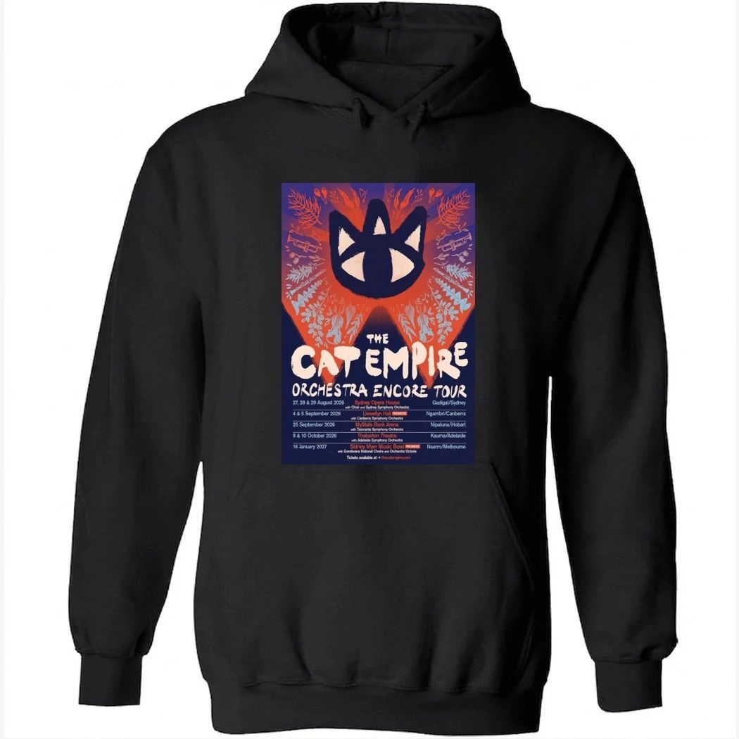 the Catempire Orchestra Encore Tour 2026 Poster Shirt