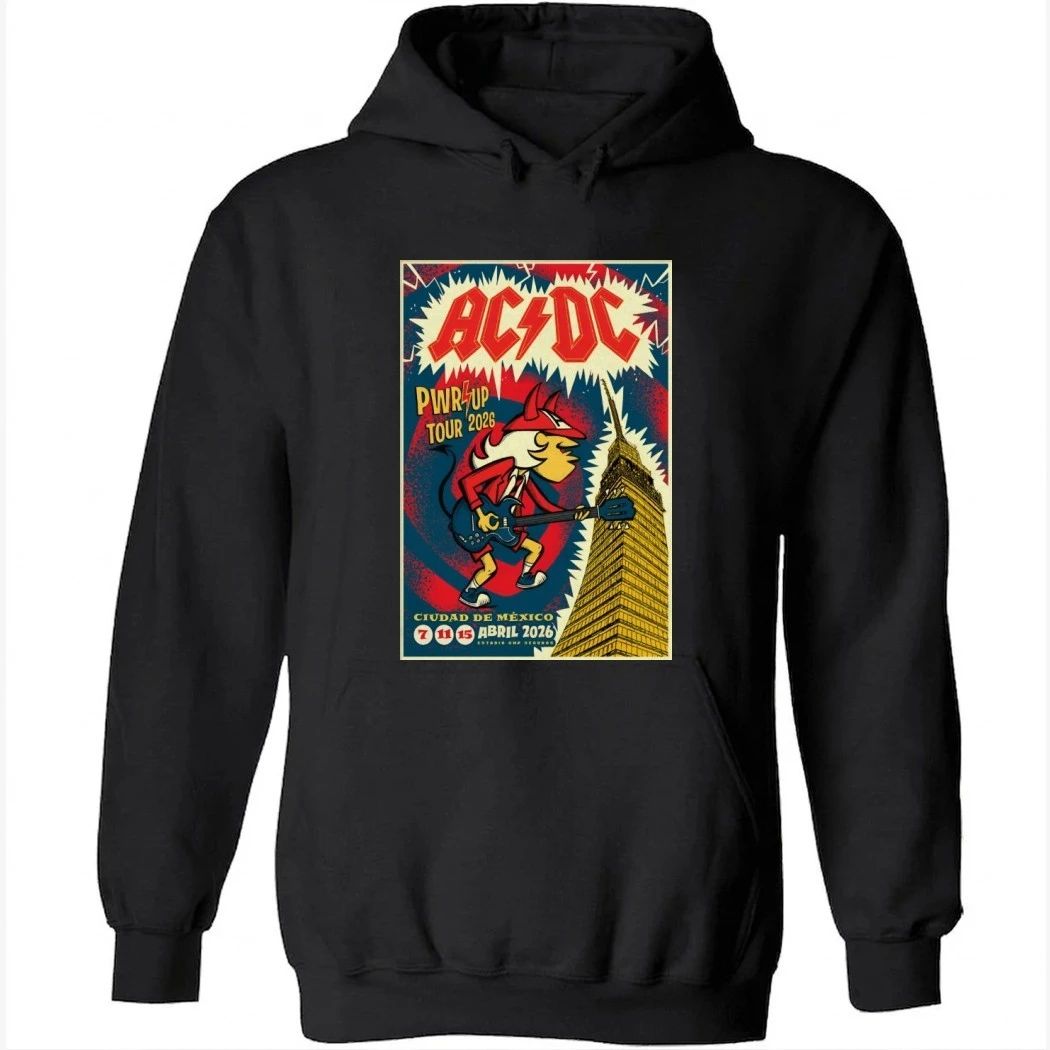 ACDC Apr 7-15 2026 Estadio GNP Seguros Mexico Shirt