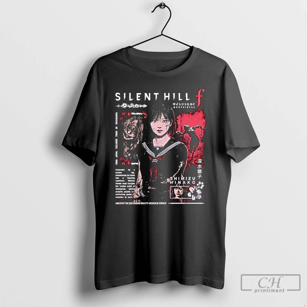 Classic Silent Hill Shimizu Hinako Uncover The Disturbing Beauty Hidden In Terror T Shirts