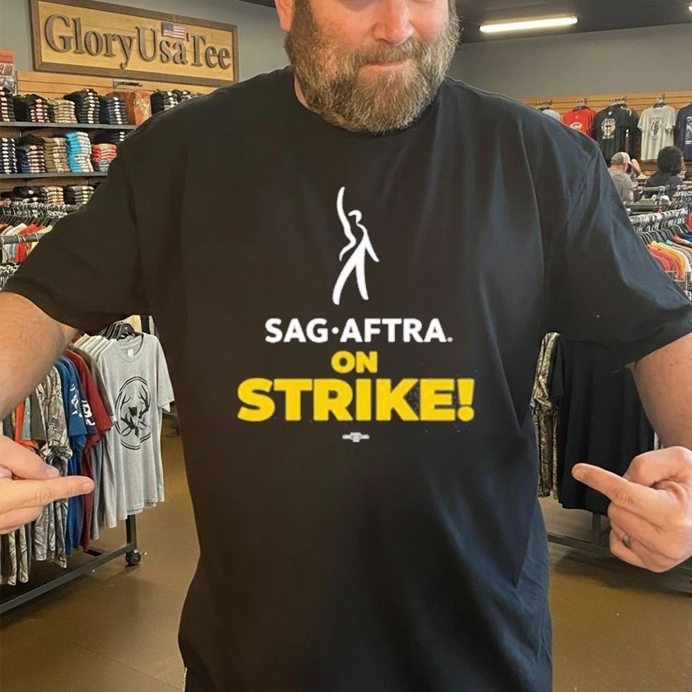 The Comeback Valerie Cherish SAG AFTRA on Strike T-Shirt