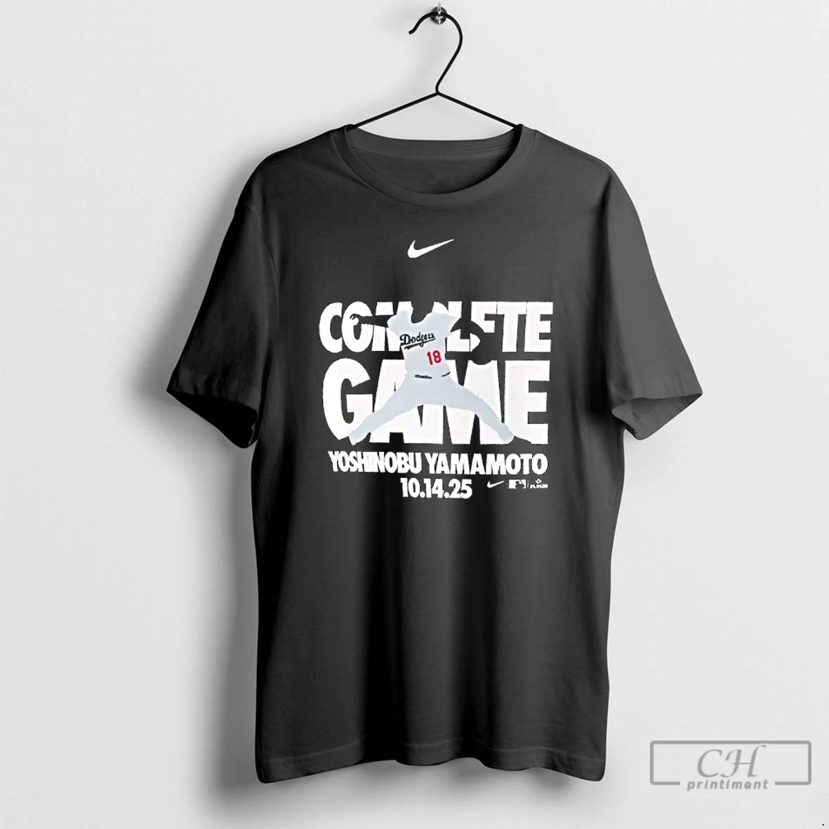 Classic Yoshinobu Yamamoto Los Angeles Dodgers Complete Game T Shirts