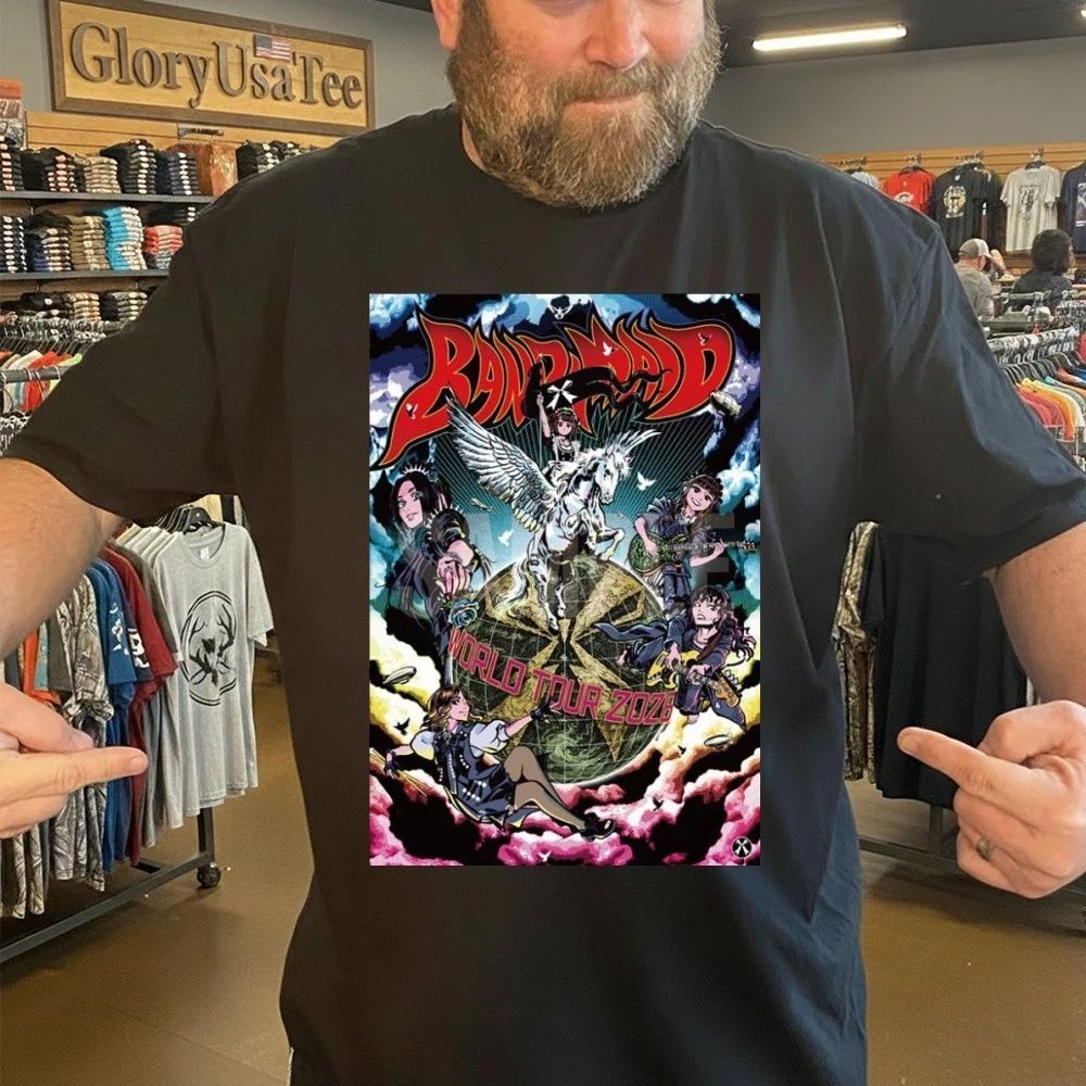 Maid Band World Tour 2026 Poster Shirt