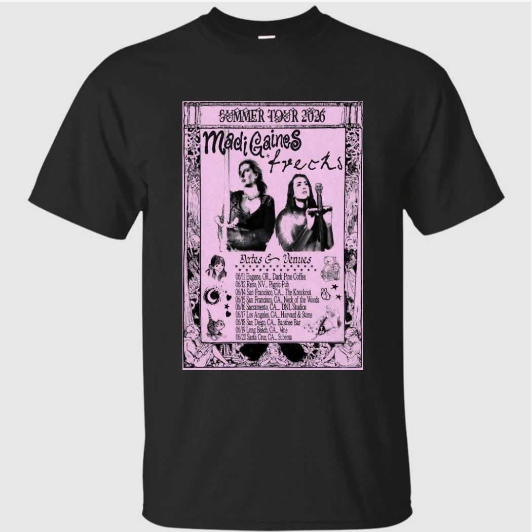 Madi Gaines Summer Tour 2026 Shirt