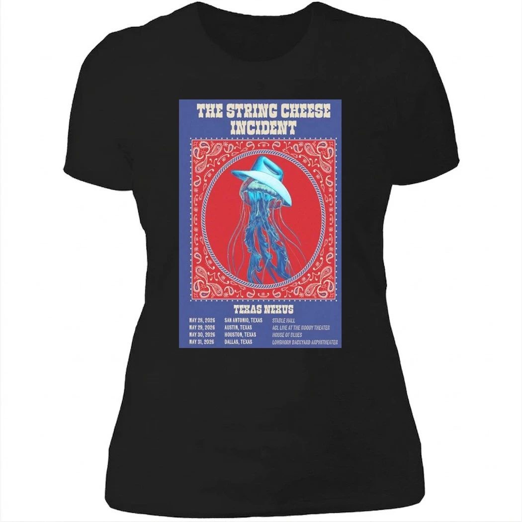 The String Cheese Incident Texas Nexus Tour 2026 Poster Shirt