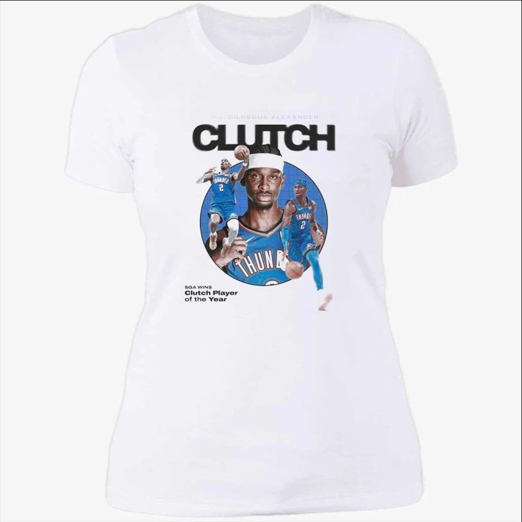 Shai Gilgeous Alexander SGA Clutch Player Of The Year NBA 2026 Shirt