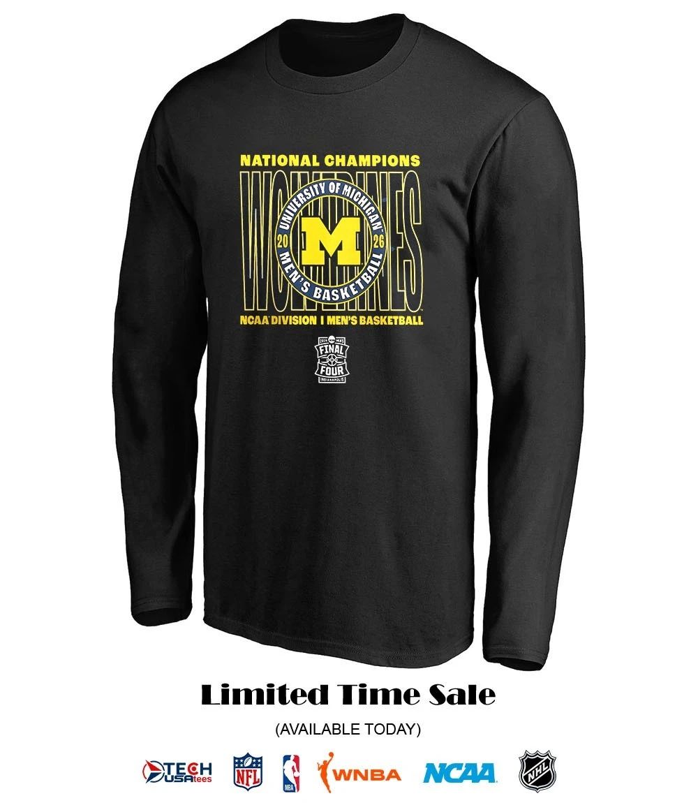 National Champions Michigan Wolverines 2026 NCAA Division I Men’s Basketball Final Four shirt