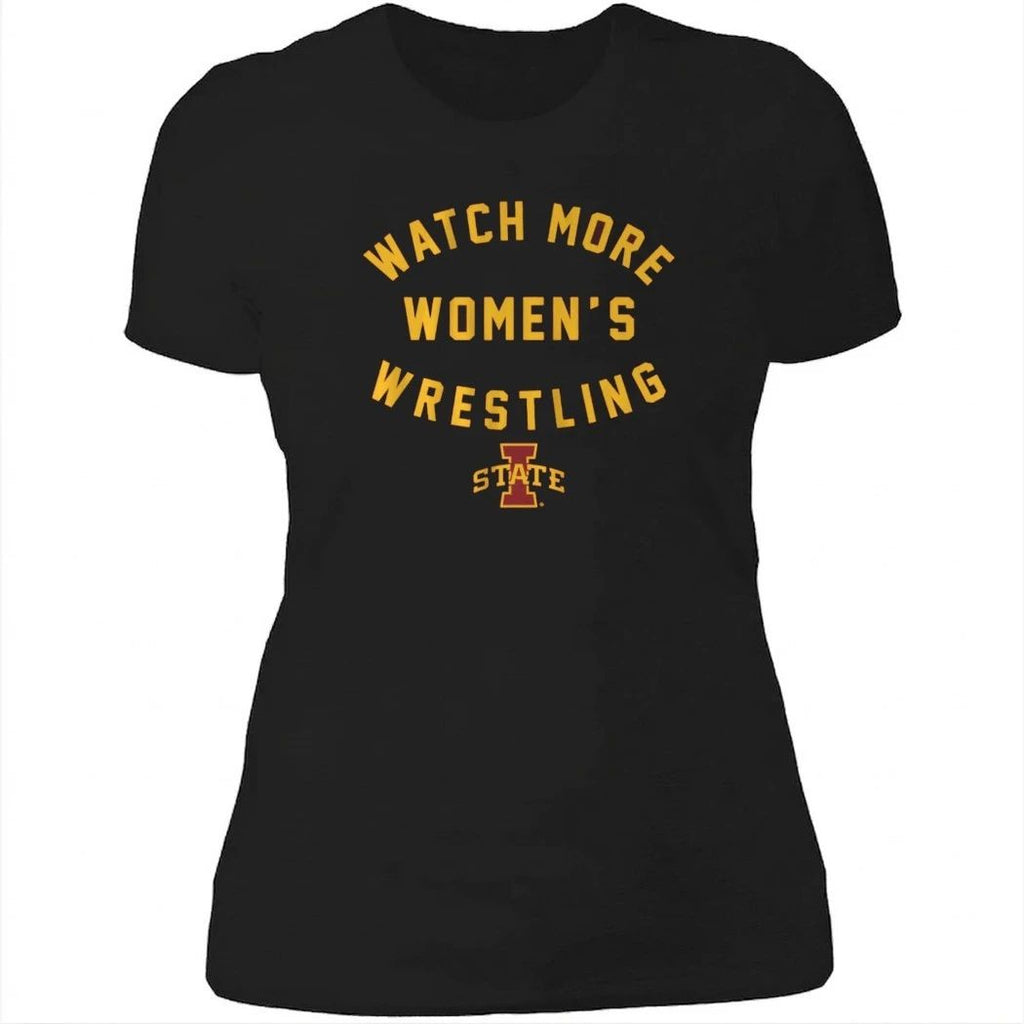 Iowa State Cyclones Watch More Women’s Wrestling Shirt
