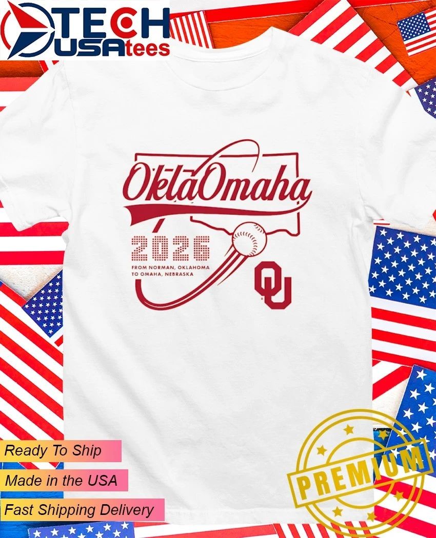 OklaOmaha from Norman to Omaha Oklahoma Sooners Baseball 2026 shirt