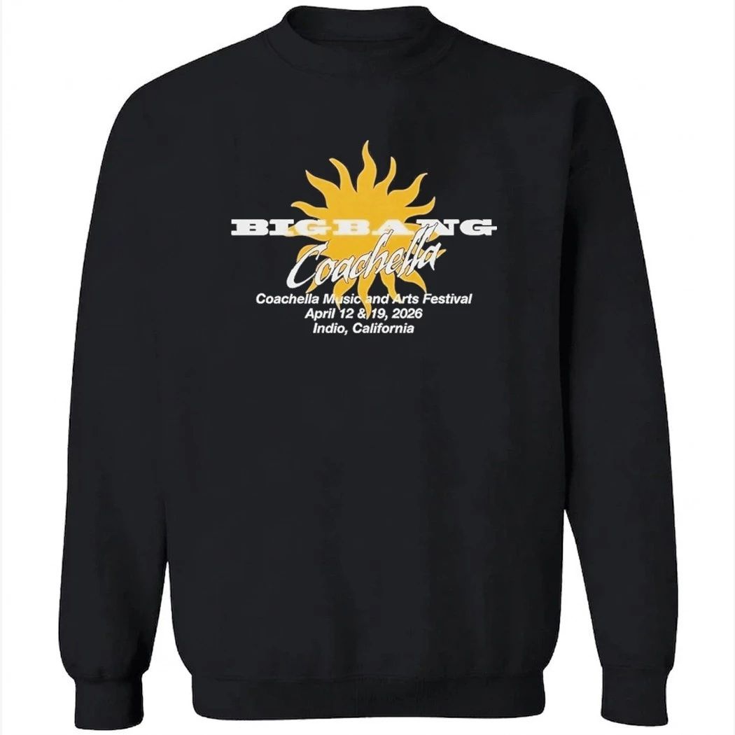 Bigbang Sundaze Coachella 2026 Shirt