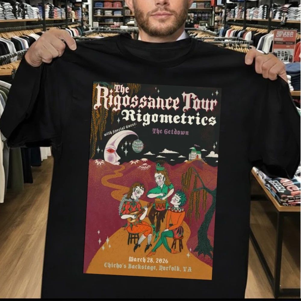 Rigometrics Chicho’s Pizza Backstage In Norfolk VA Mar 28 2026 Poster Shirt