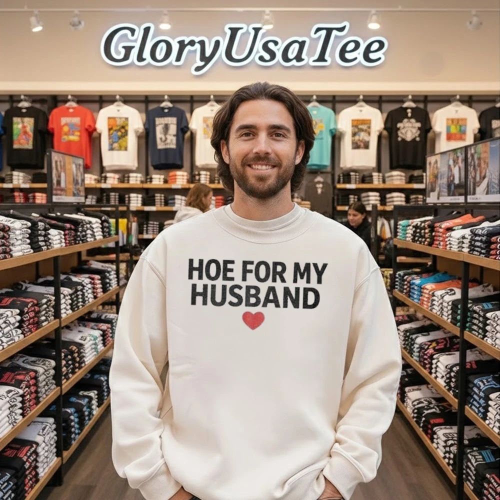Sallie Gracee Merch Store For My Husband White Shirt