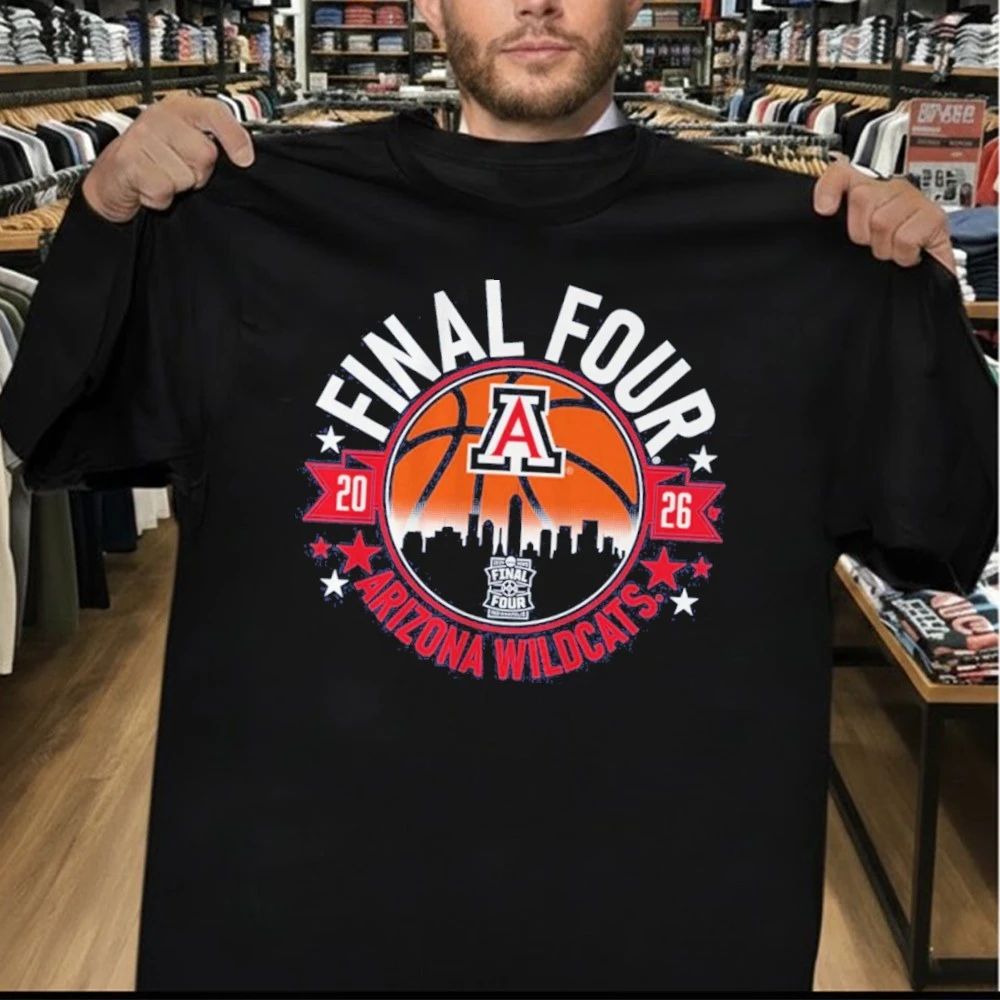 Arizona Wildcats Basketball 2026 Final Four Shirt