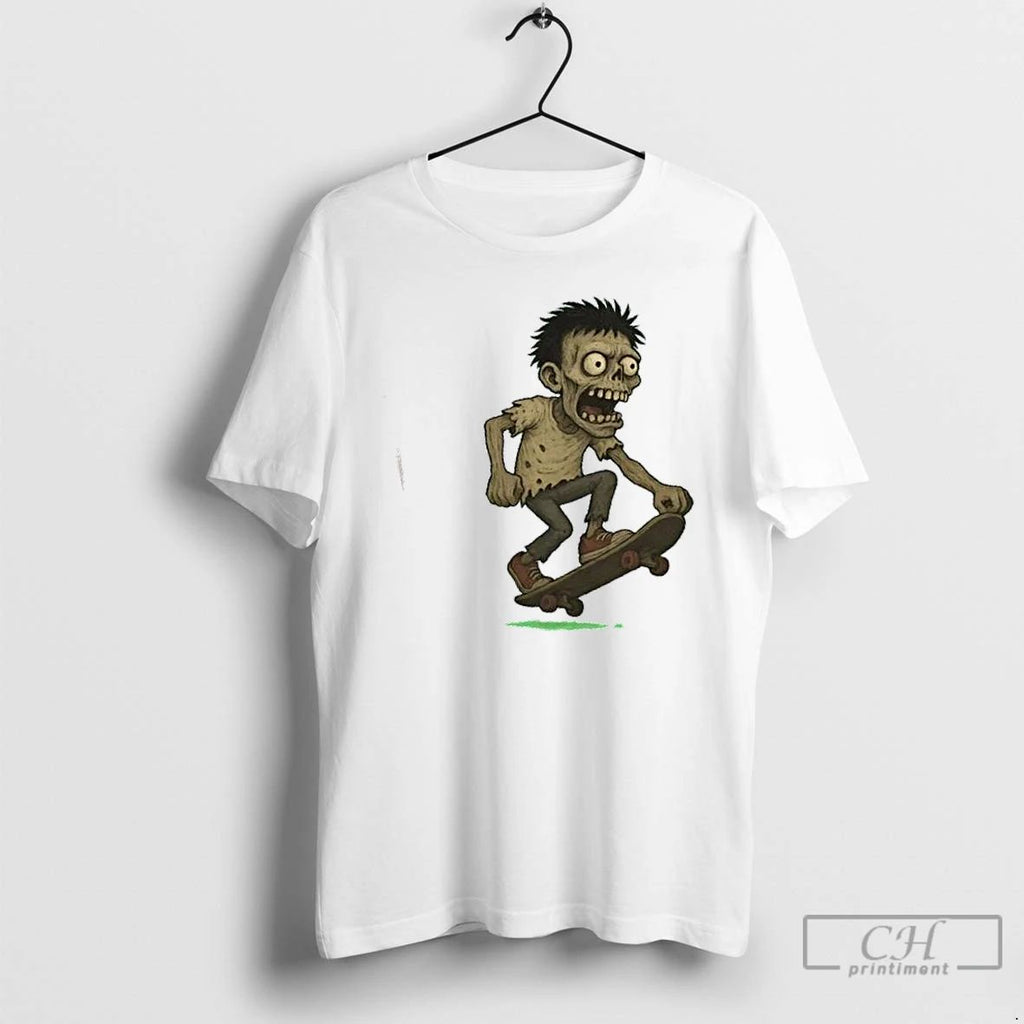 Classic Toothgrind Tony Zombie Skateboarder T Shirts
