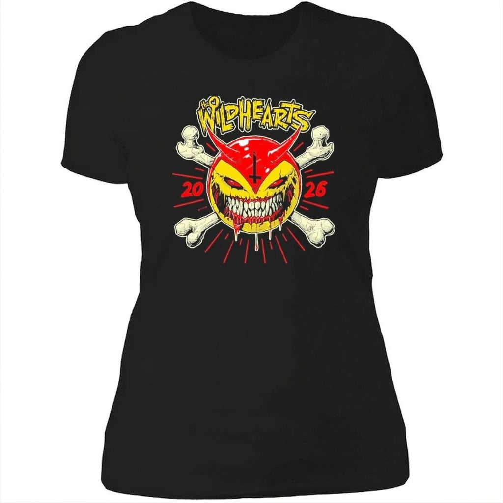 The Wildhearts Smiley Bones 2026 T-Shirt