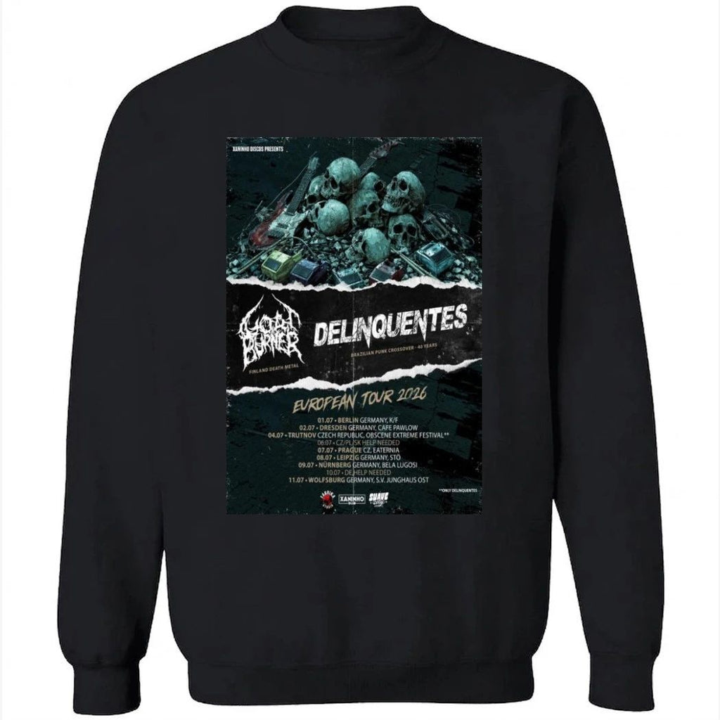 Delinquentes European Tour 2026 New Poster Shirt