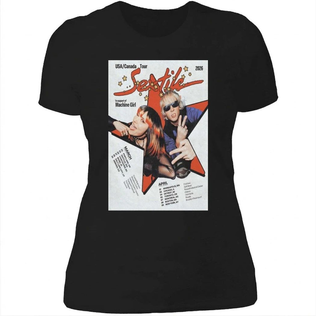 SEXTILE USA And Canada 2026 Tour Shirt