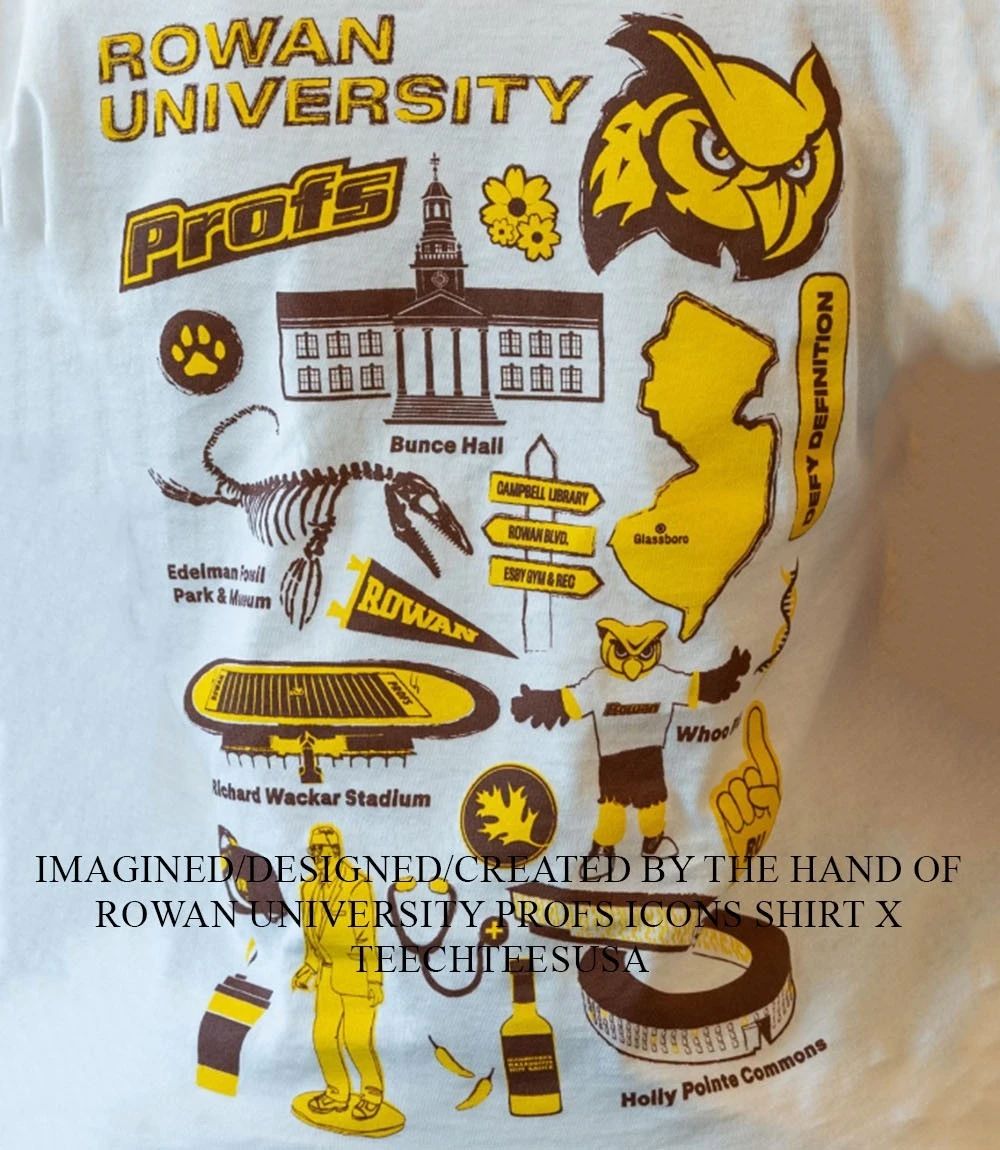 Rowan University Profs icons shirt