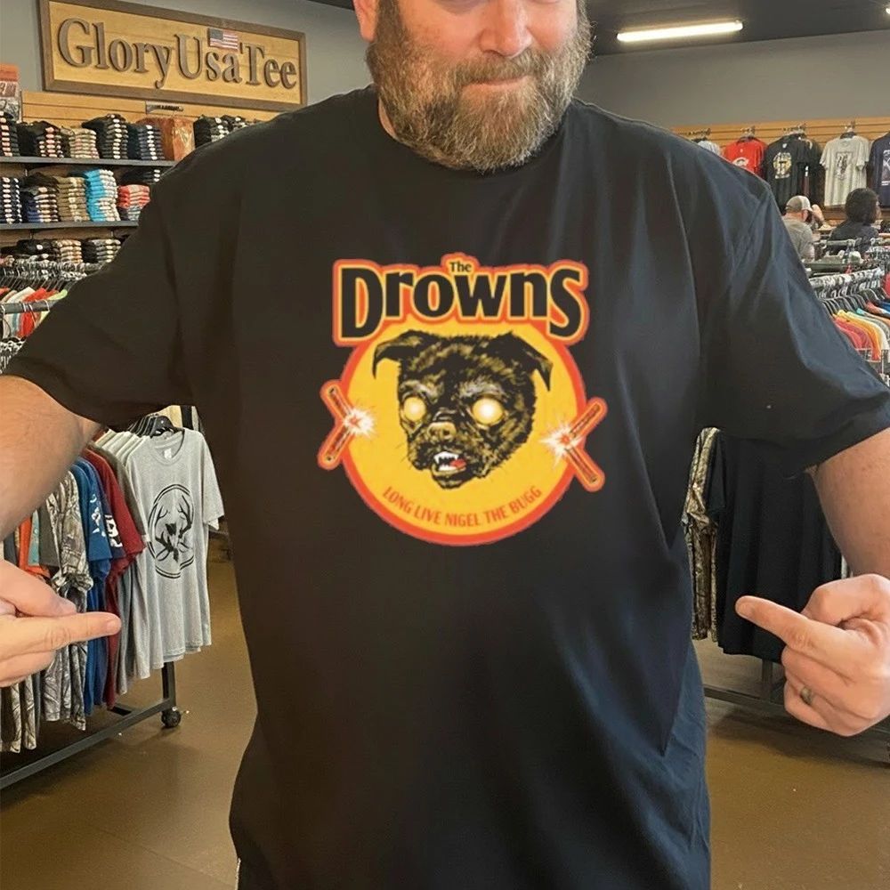 The Drowns Nigel Black T-Shirt