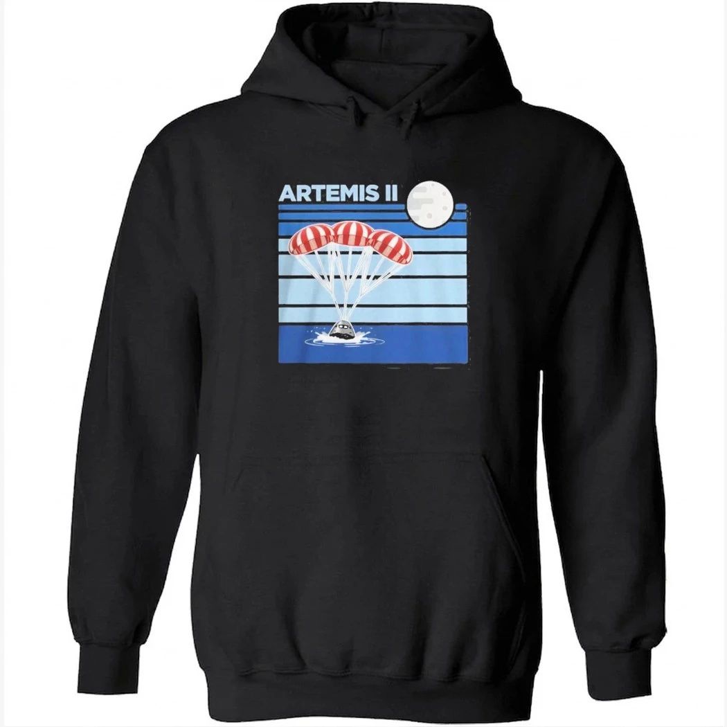 Artemis II Splashdown Oversized Shirt