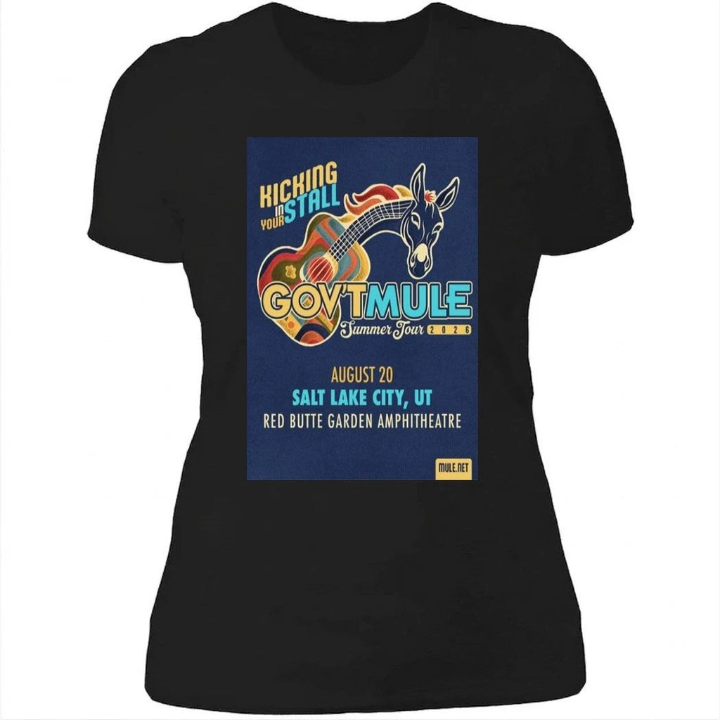 Gov’t Mule Aug 20 2026 Red Butte Garden Salt Lake City Utah Tour Poster Shirt