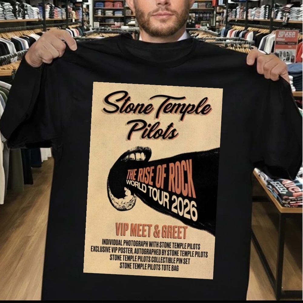 Stone Temple Pilots World Tour 2026 Poster Shirt